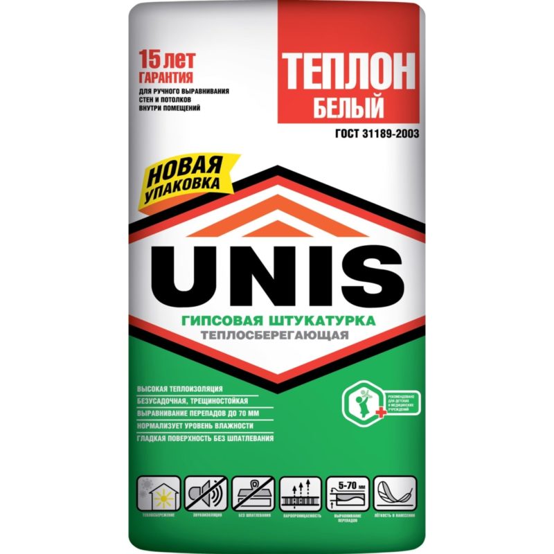 штукатурка Unis