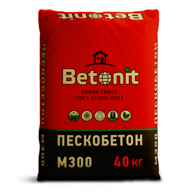 Пескобетон Betonit (Бетонит), М-300, 40 кг