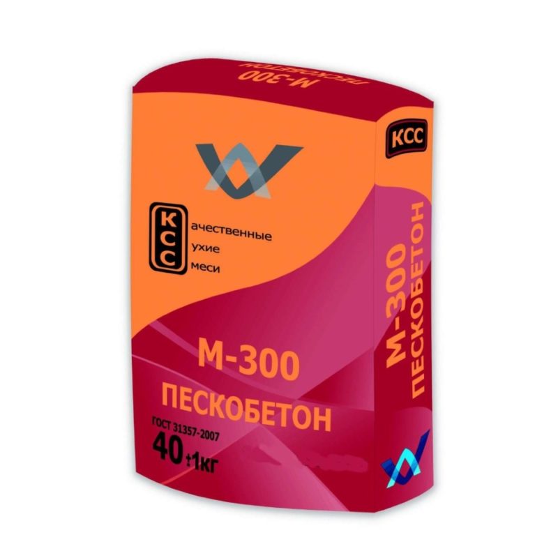 Пескобетон М-300, КСС, 40кг