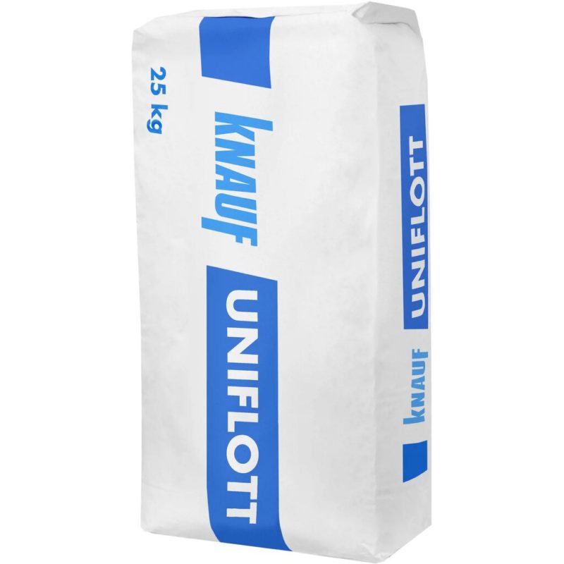 Шпатлевка гипсовая Knauf Унифлот высокопрочная 25 кг
